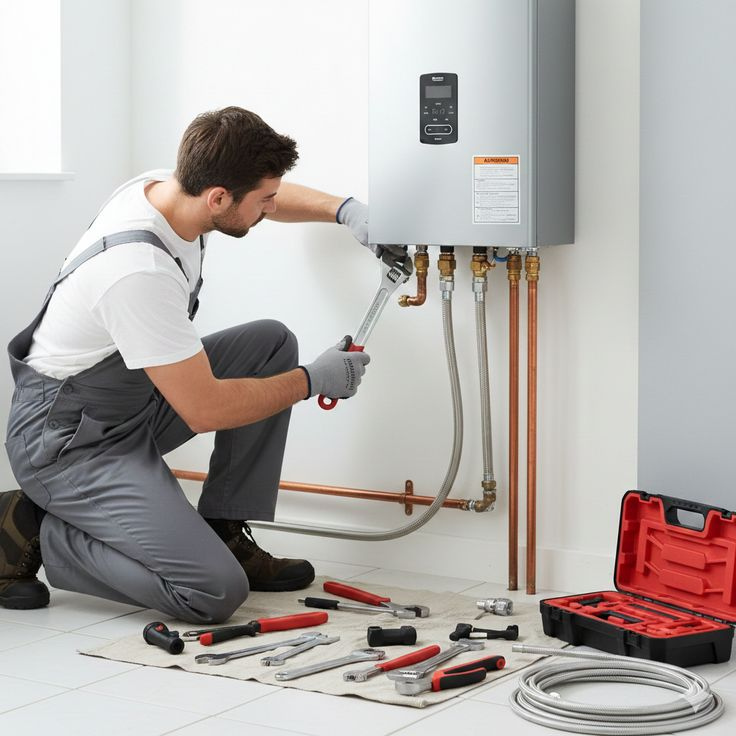 Hot water system installation Manchester