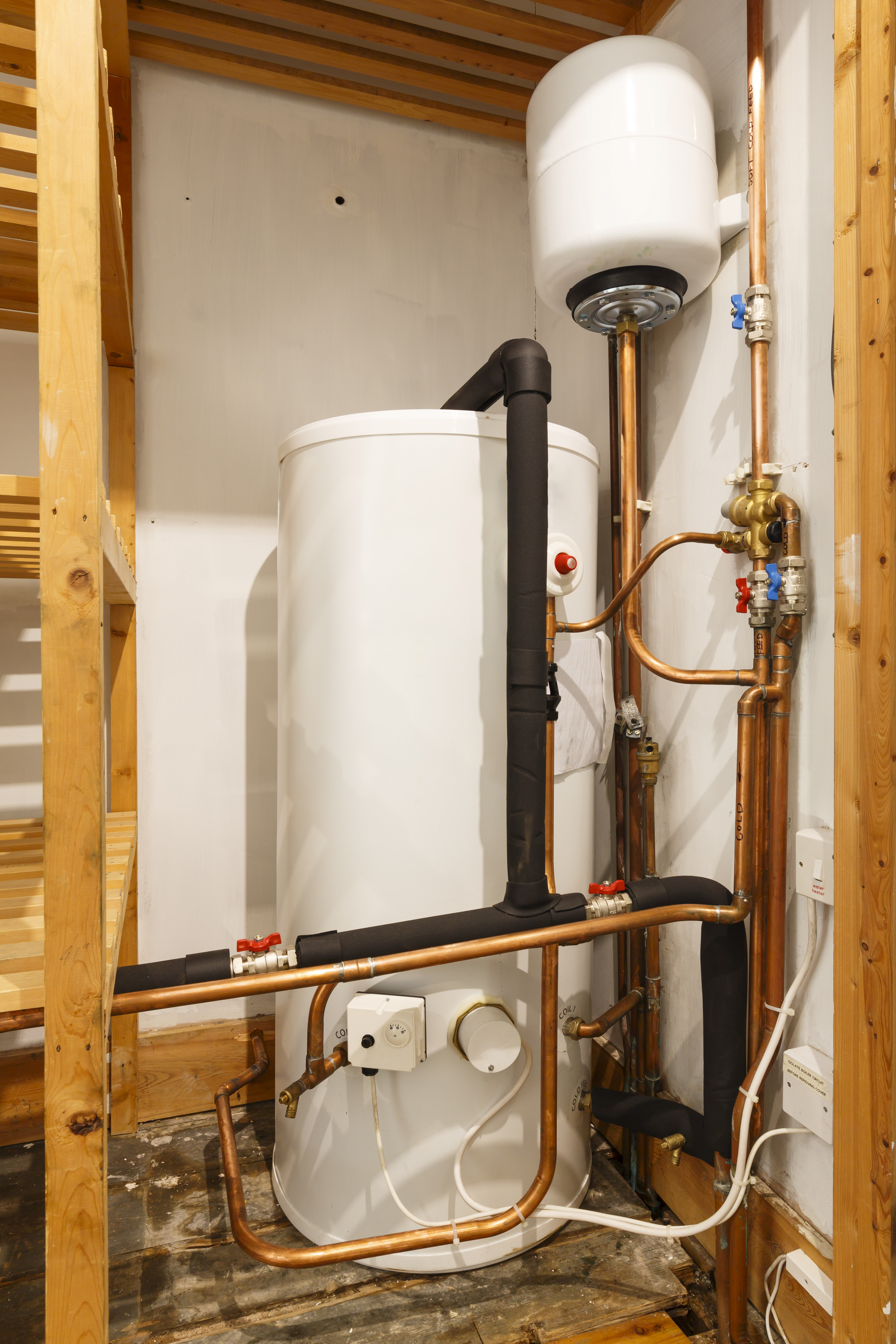 Hot water cylinder installation Manchester