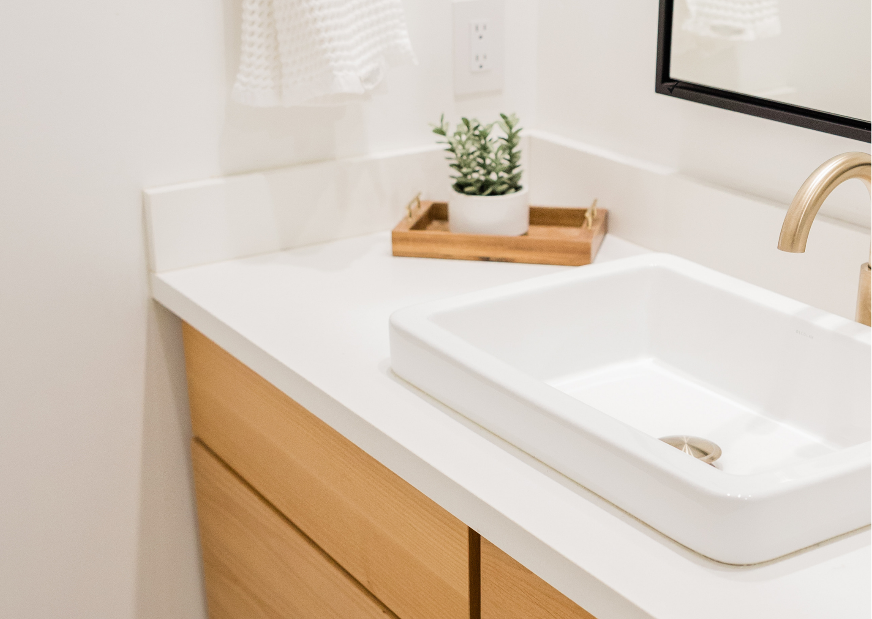 Bathroom vanity installation in Chorlton — Heat Pro Services